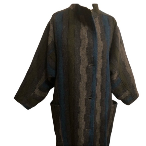 Claude Harvey Reversible Trench Winter Coat - Picture 6 of 14